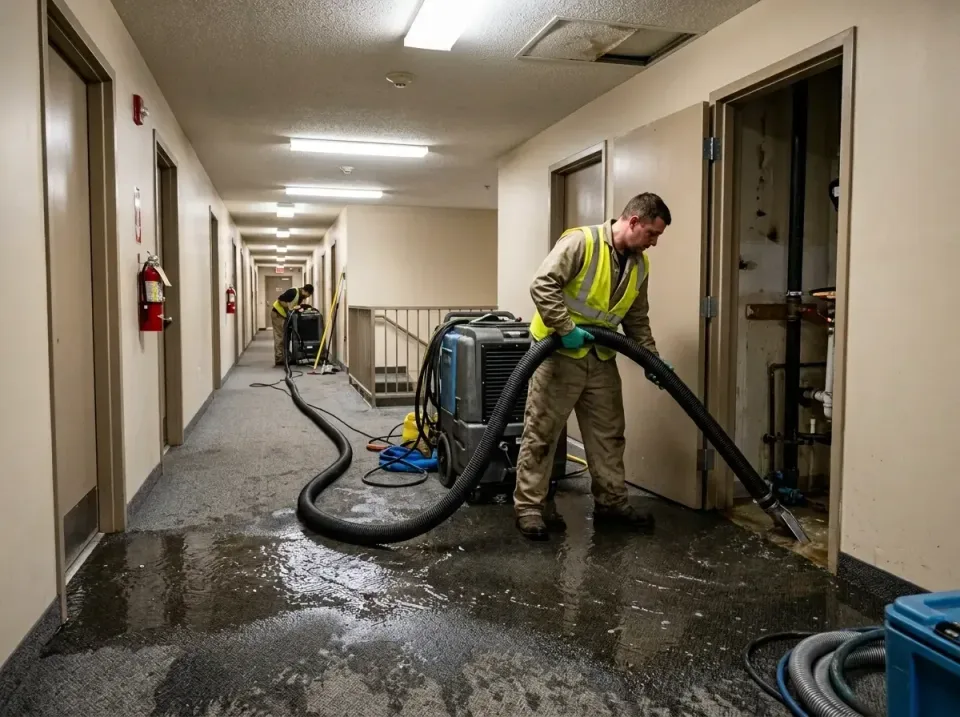multi-unit-apartment-hallway-f-005 — frequently asked questions, Emergency Burst Pipe Water Extraction & Removal in Morton,…